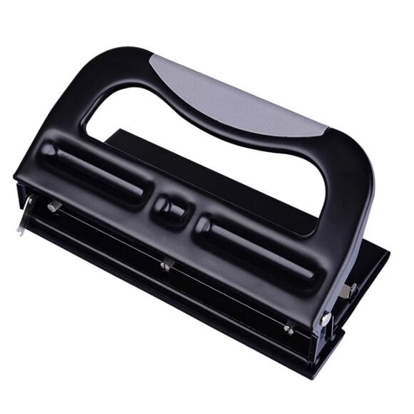 Office Large Loose-leaf Three-hole Puncher - Picture 3 of 9